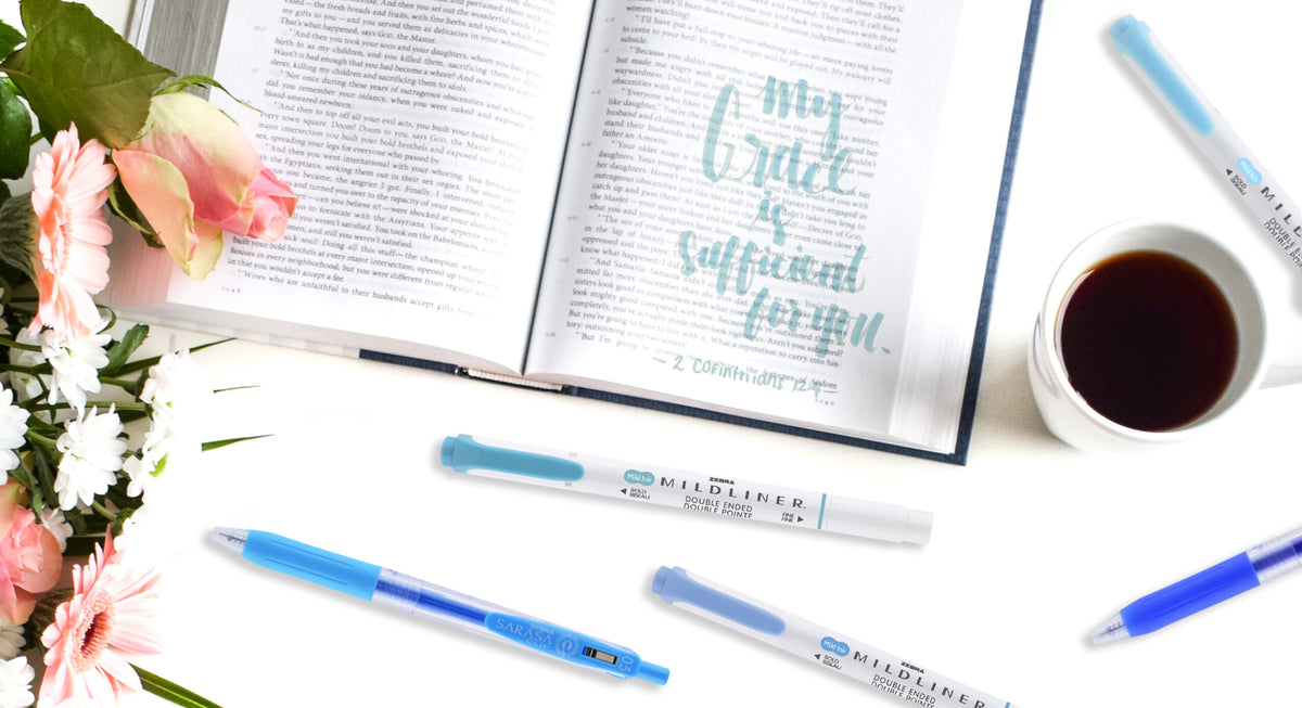 Bible Journaling Pens and Markers TEST and comparison, NOT just for  bibles!! 