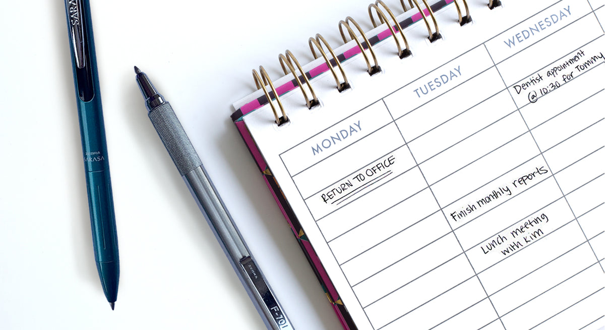 How to Transition Back to the Office After Remote Work – Zebra Pen