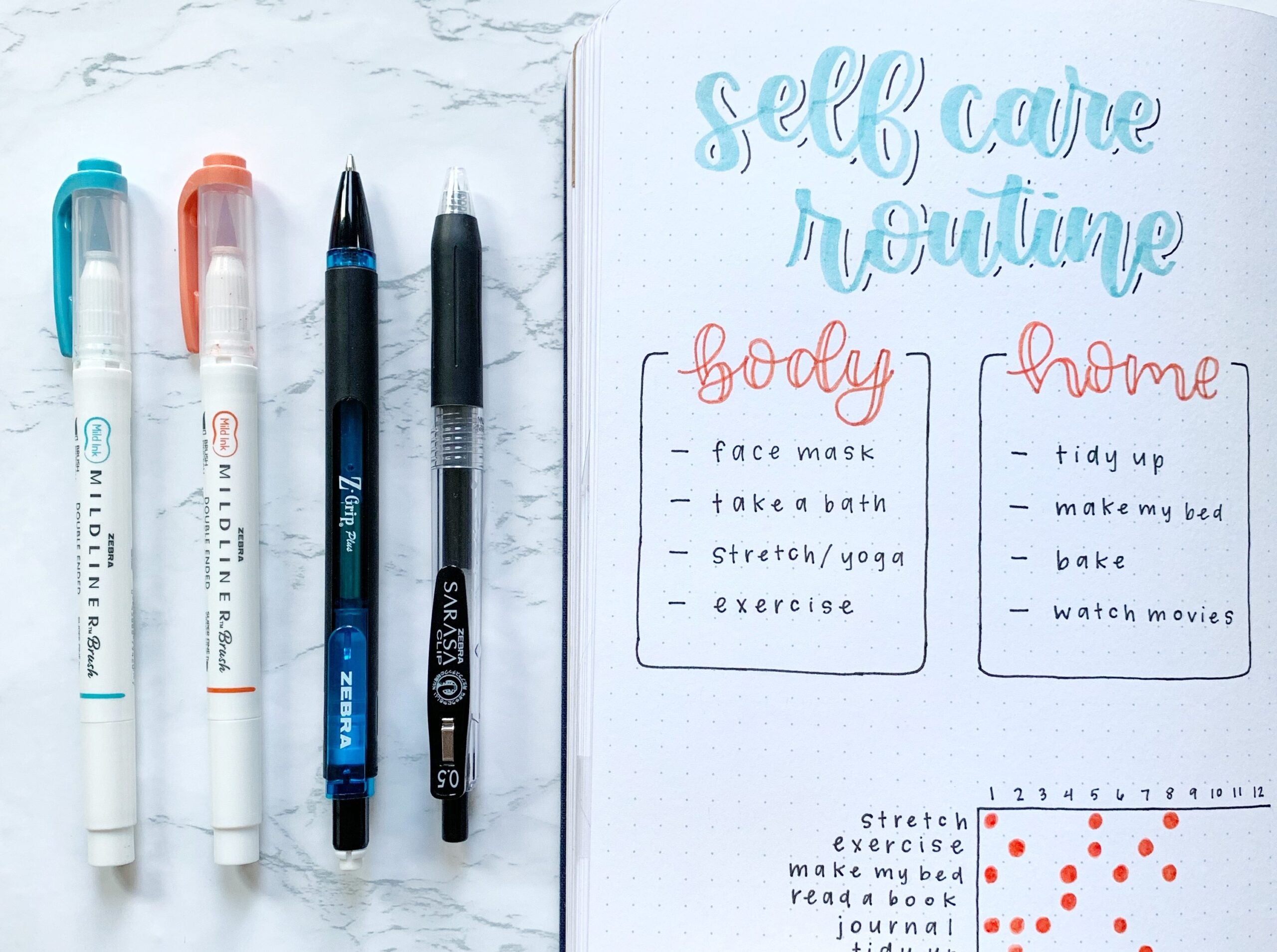 How to Doodle Your Summer Favorites in Your Bullet Journal – Zebra Pen