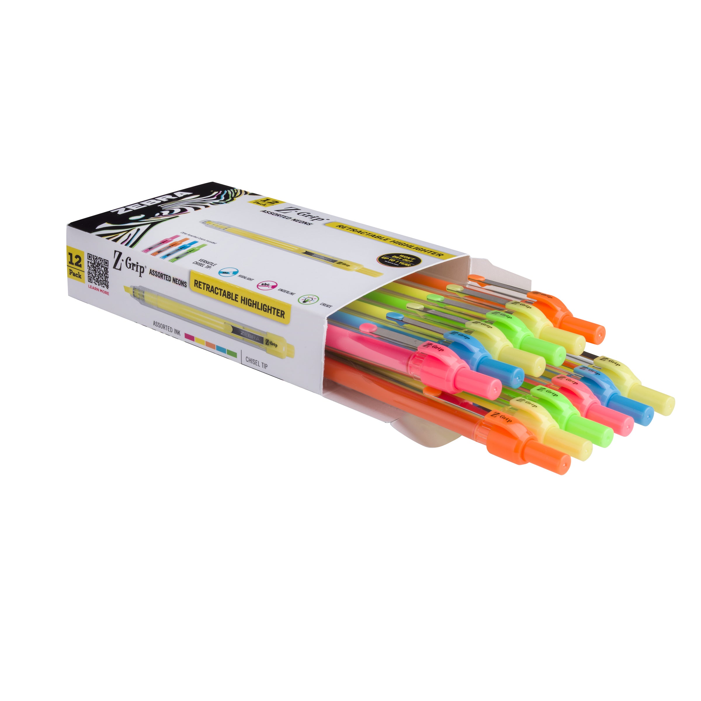 Z-Grip Retractable Highlighter