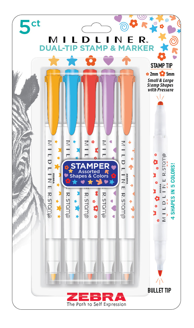 MILDLINER Dual-Tip Stamp & Marker