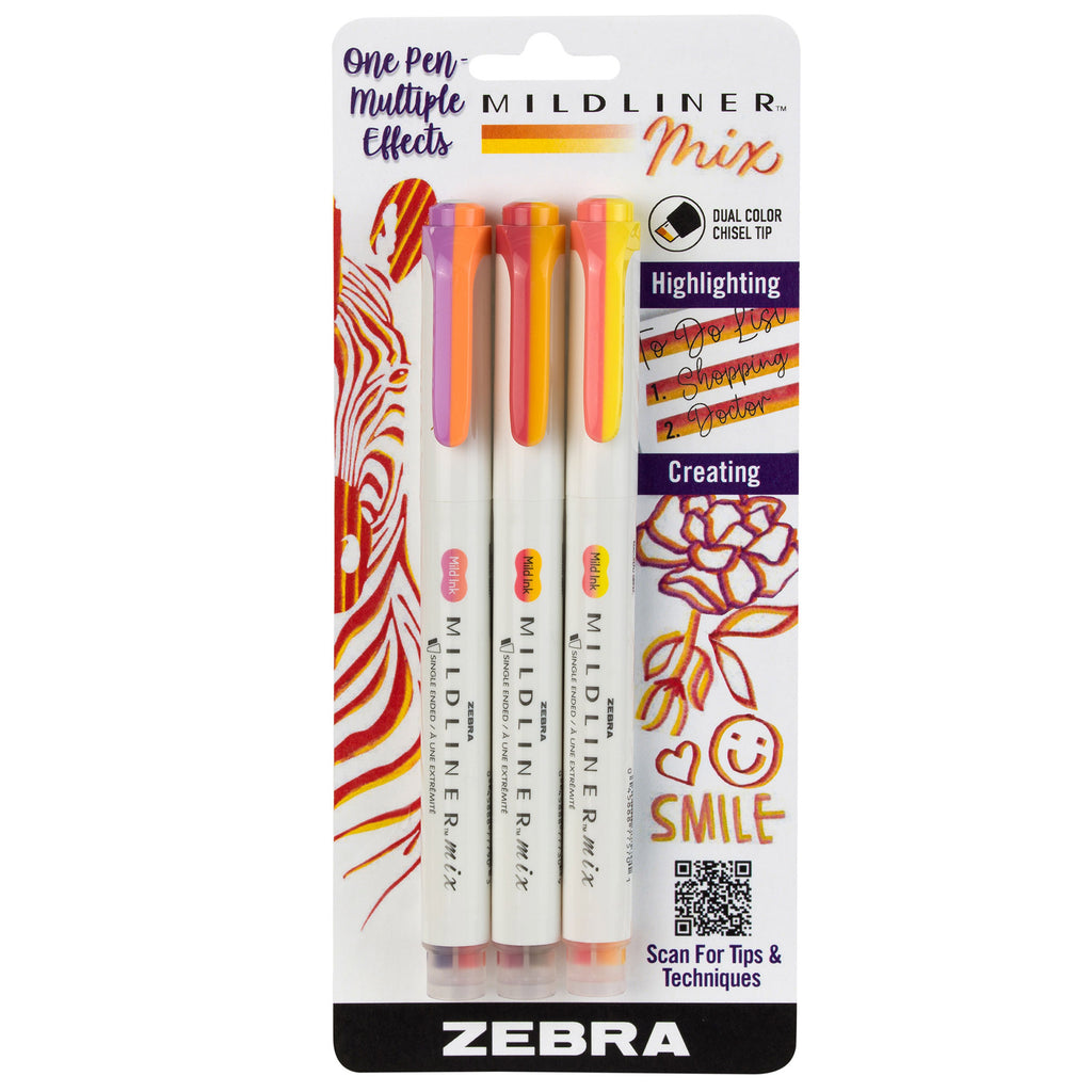 Mildliner MIX Dual Color Highlighter Set Mildliner MIX Dual Color Highlighter Set