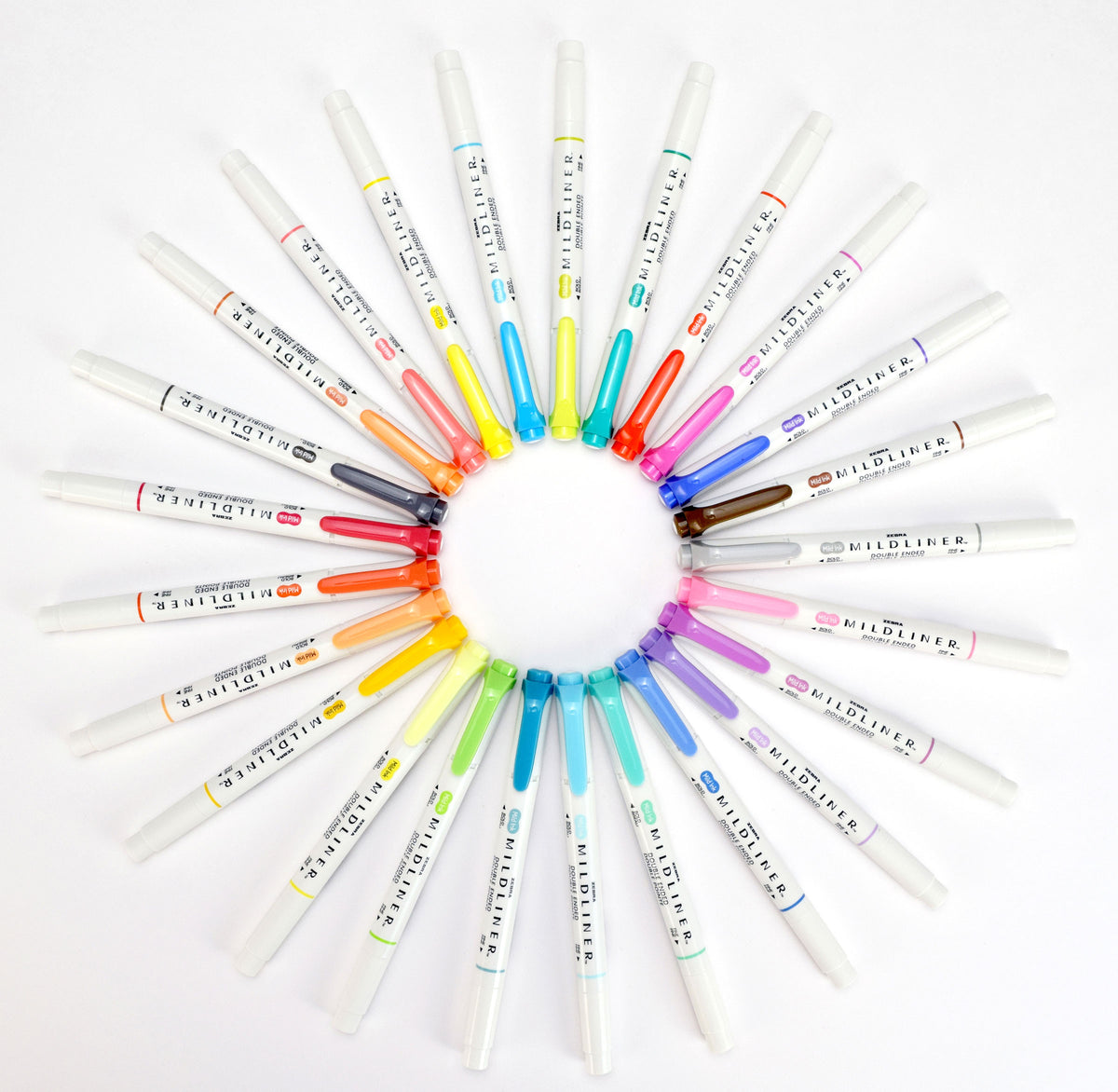 Zebra Mildliner Dual-Tip Highlighters