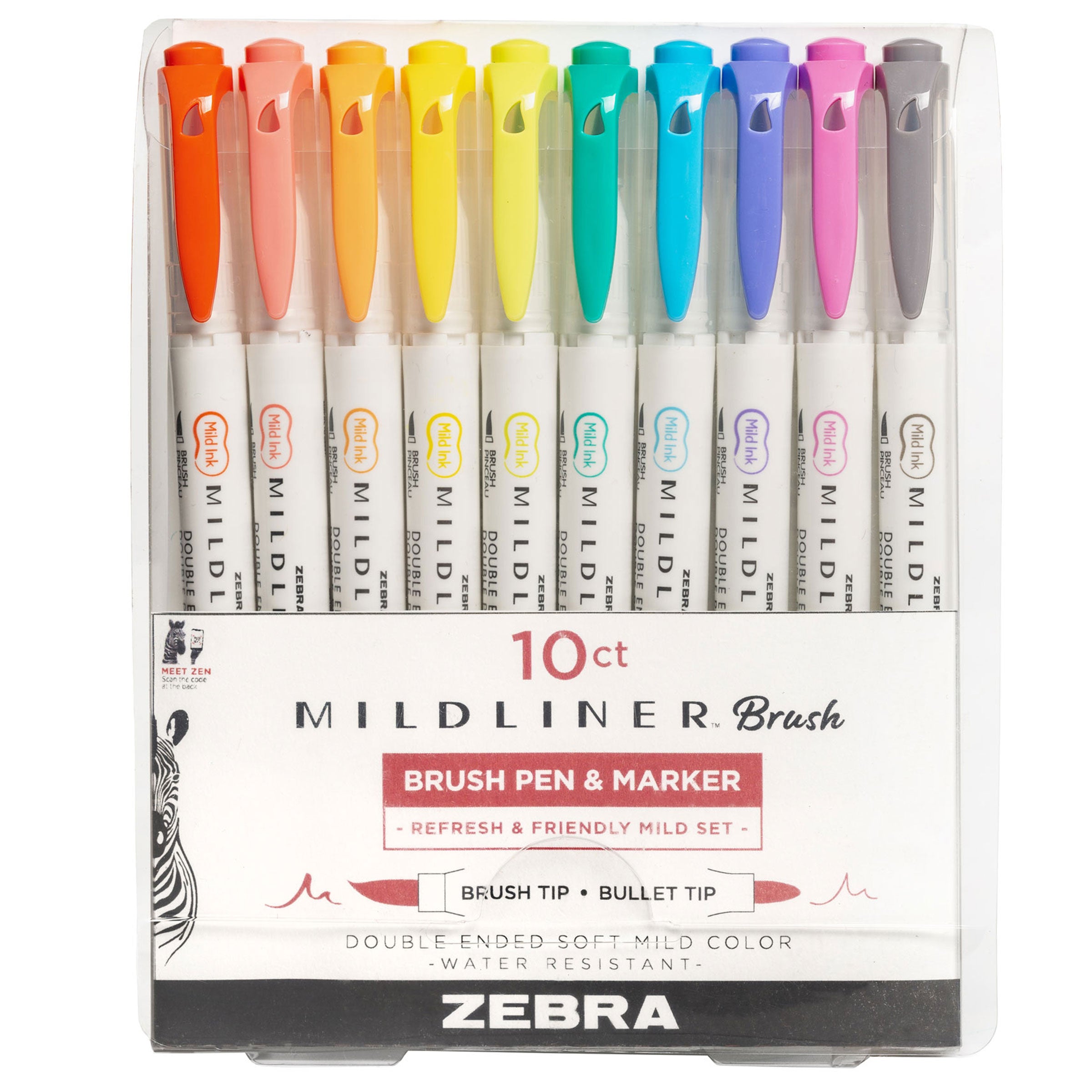 MILDLINER Dual-Tip Brush Pen