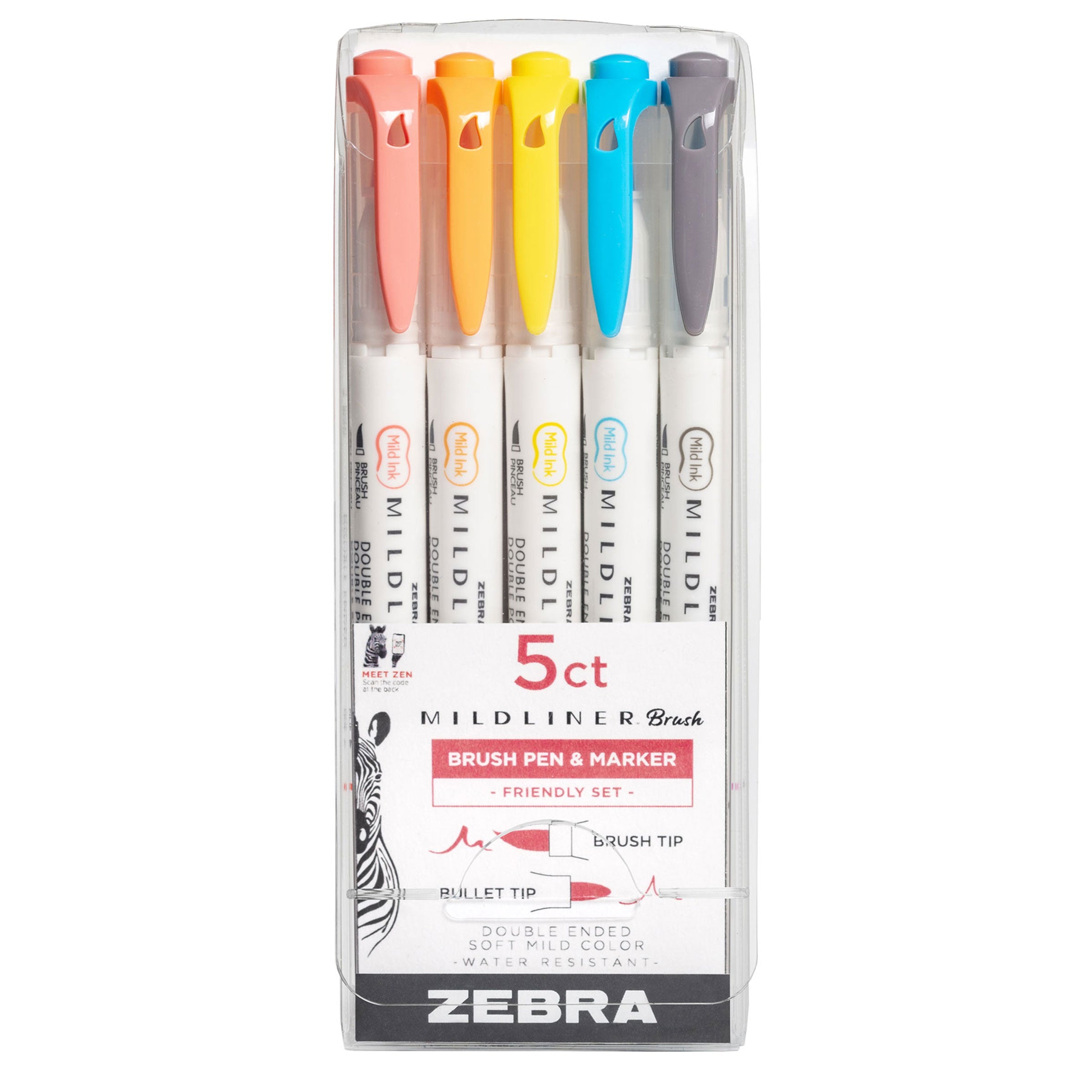 MILDLINER Dual-Tip Brush Pen