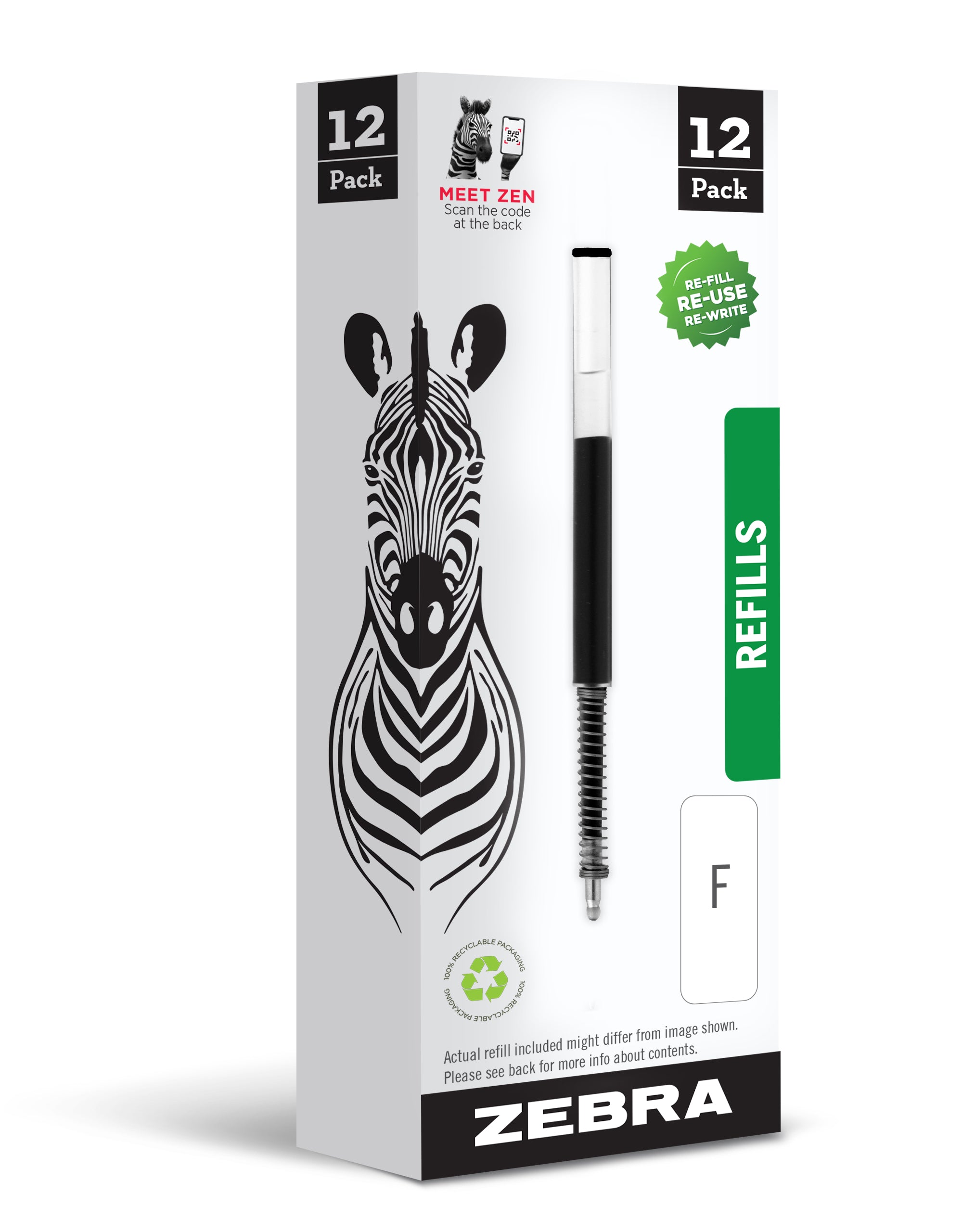 F 301 Zebra F 402 Refill Zebra F701 Refill Zebra Pen Refills 85522