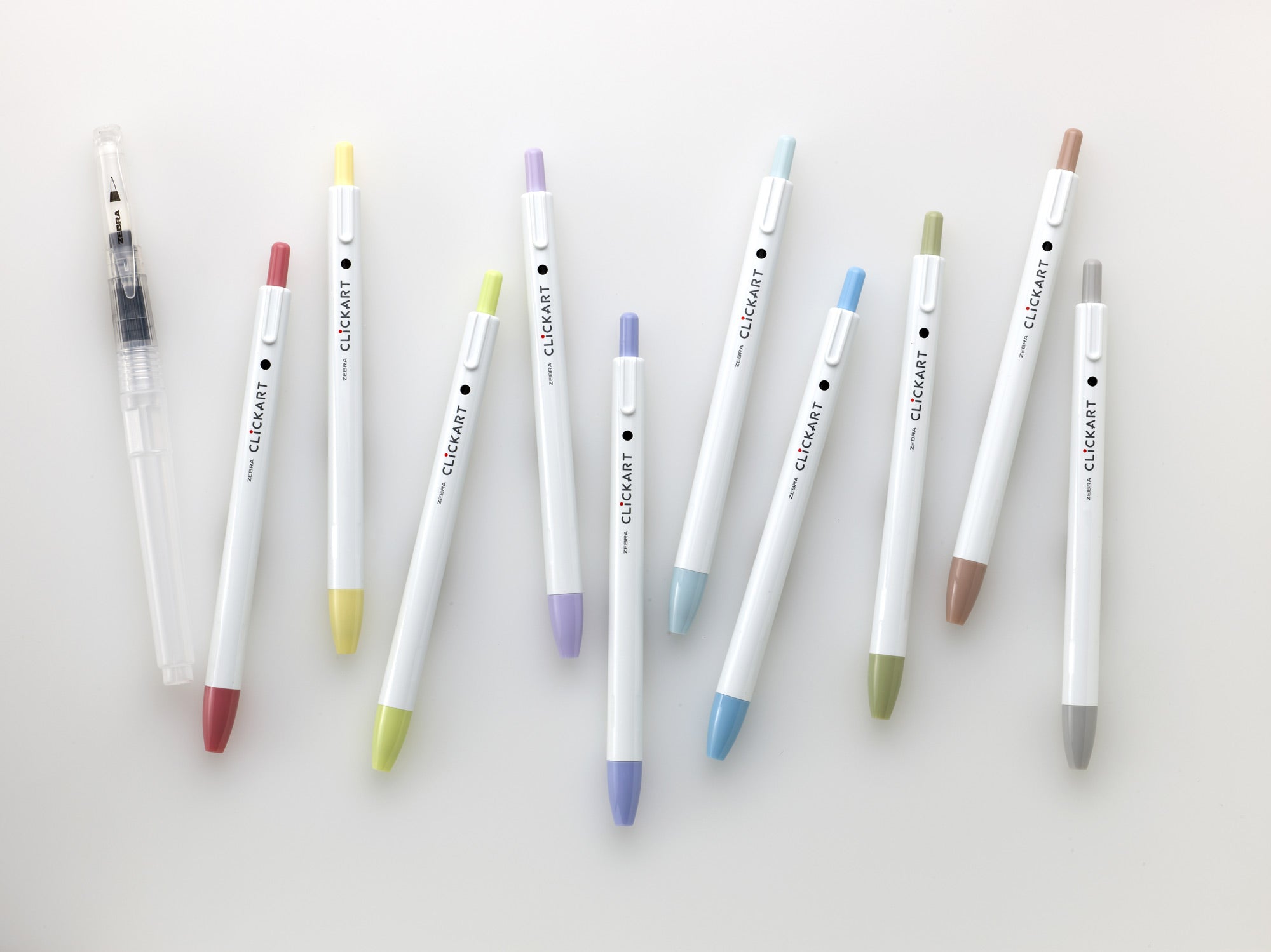 CLiCKART Retractable Felt Tip Marker
