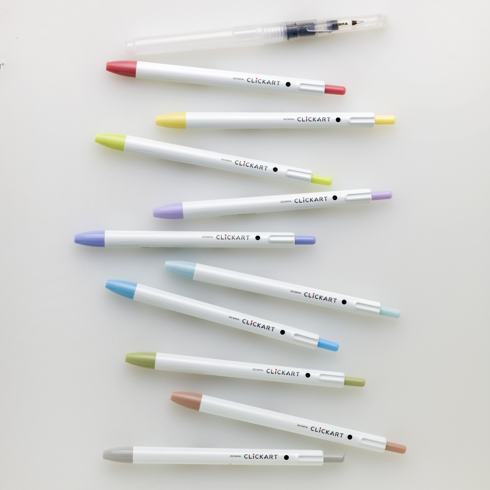 CLiCKART Retractable Felt Tip Marker