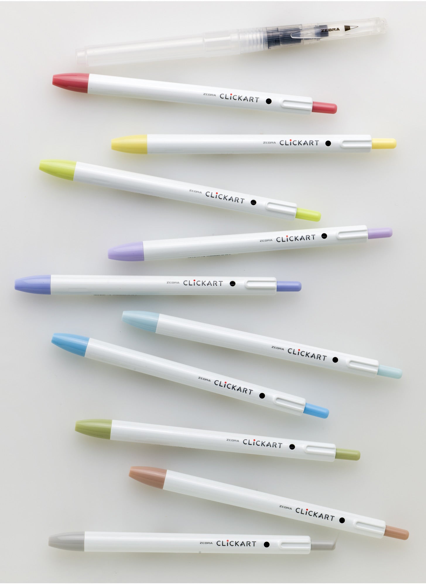 CLiCKART Retractable Felt Tip Marker