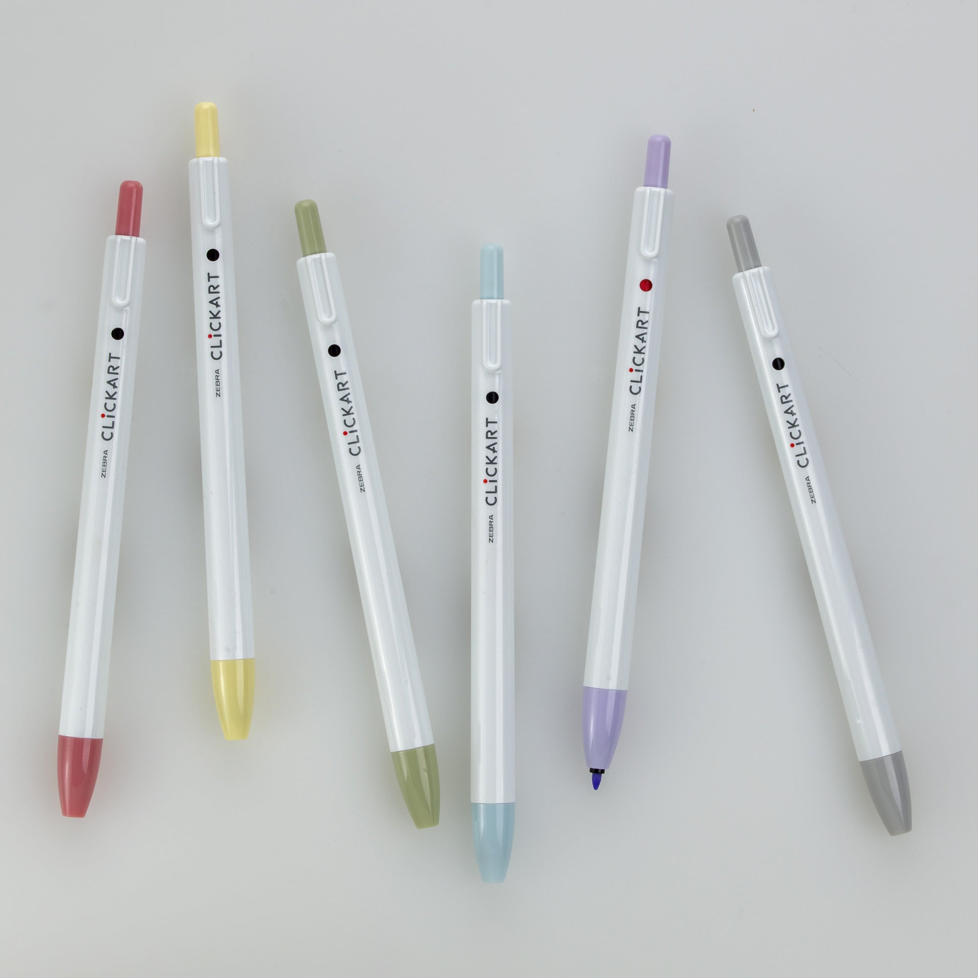 CLiCKART Retractable Felt Tip Marker