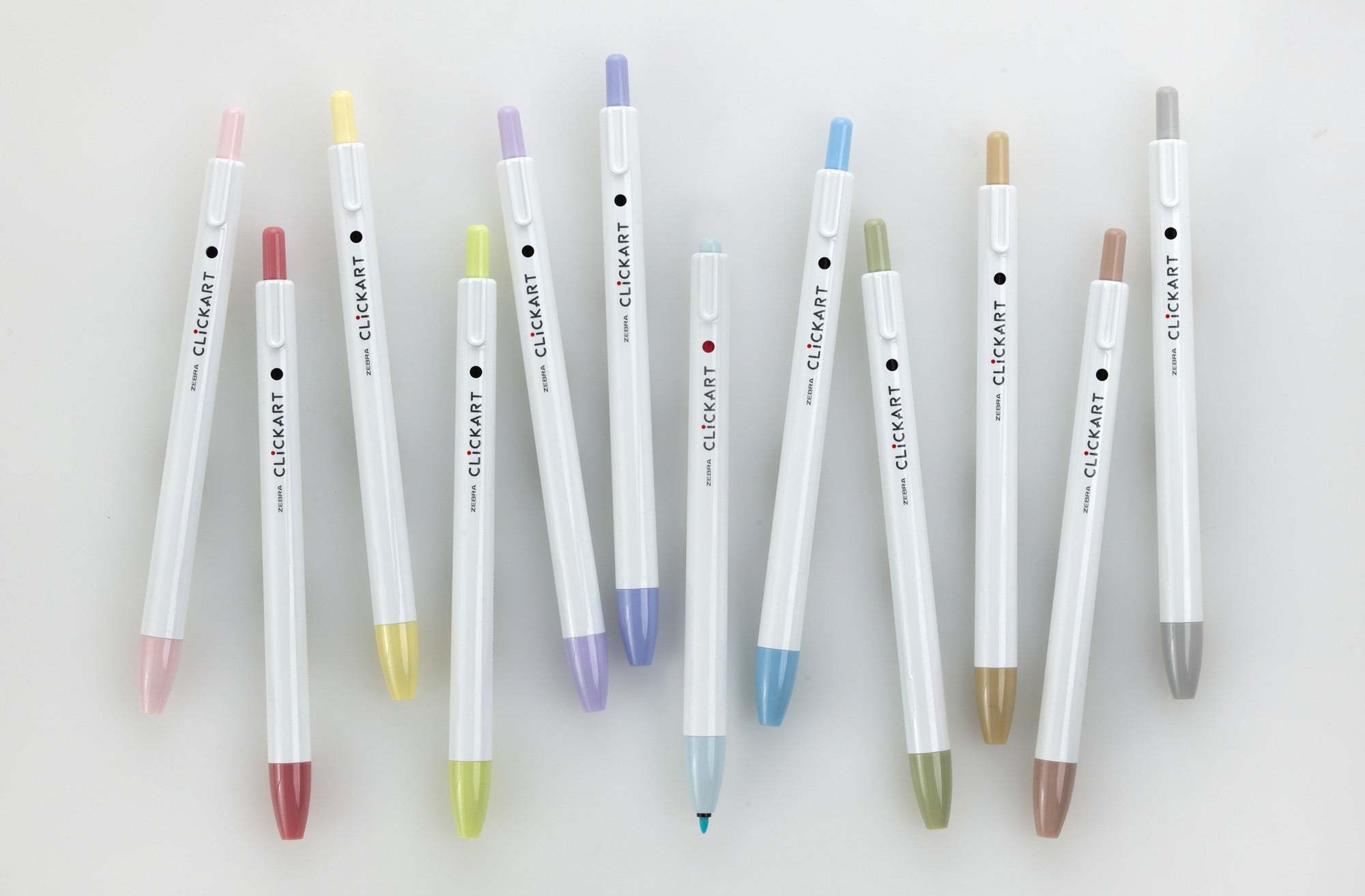 CLiCKART Retractable Felt Tip Marker