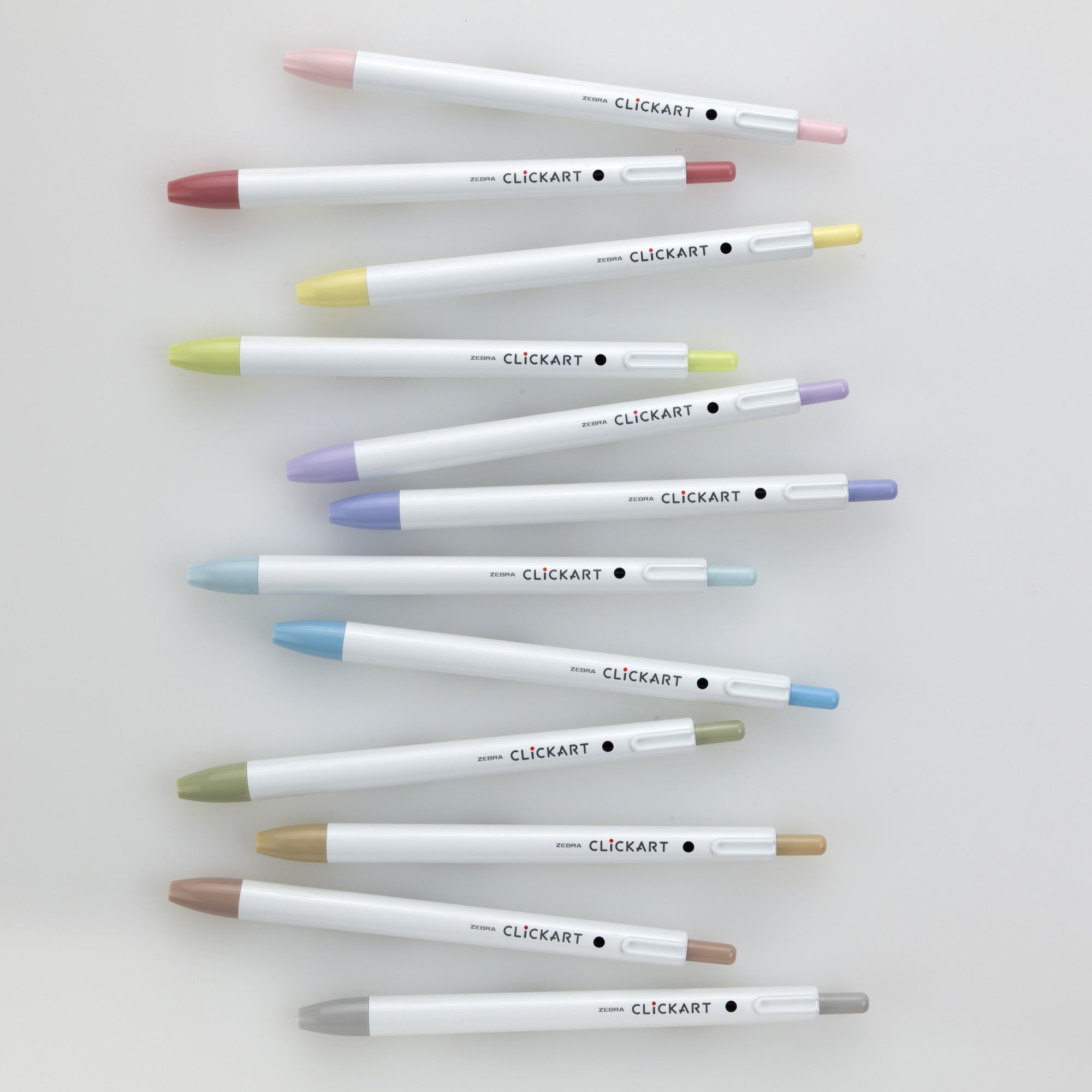 CLiCKART Retractable Felt Tip Marker