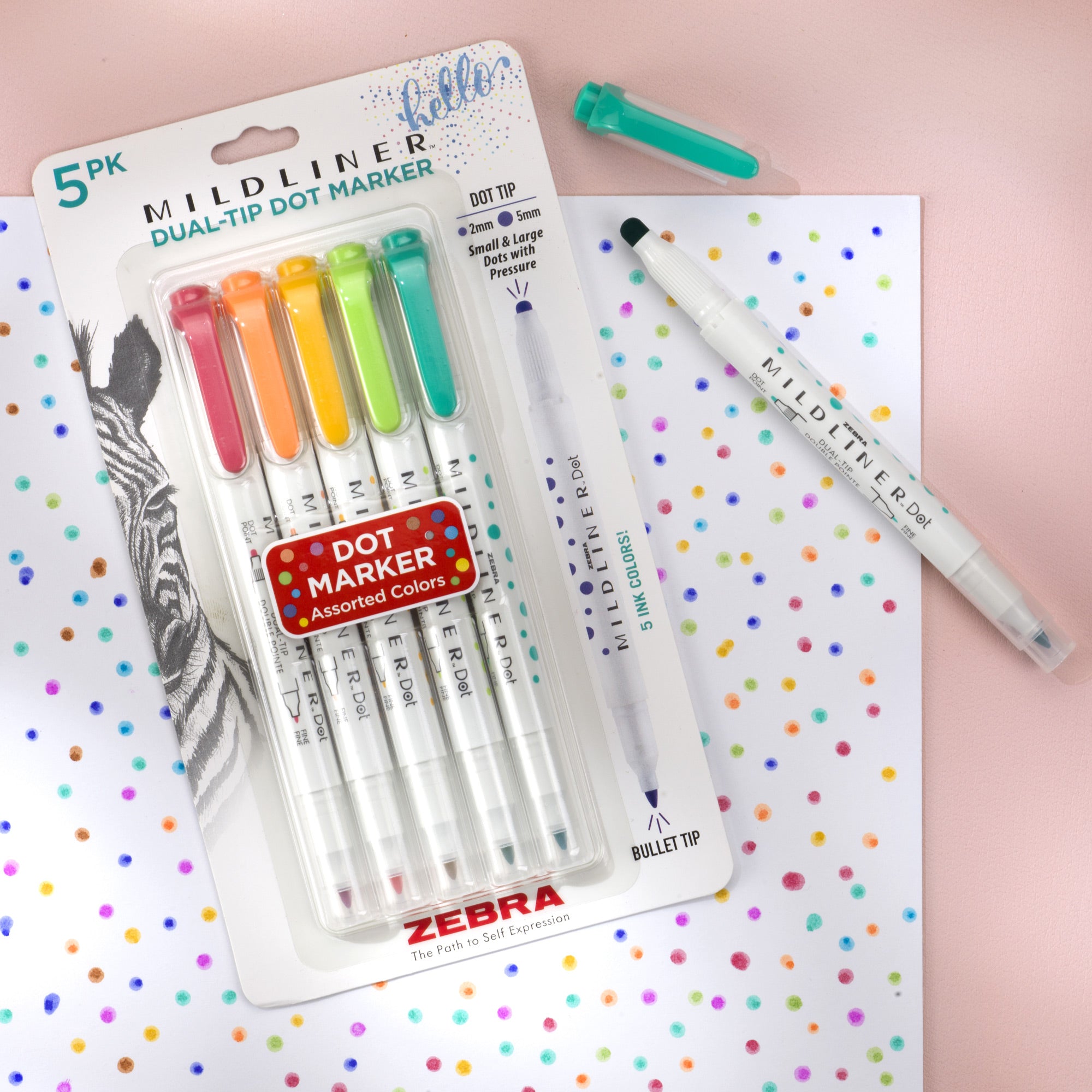 MILDLINER Dual-Tip Stamp Marker