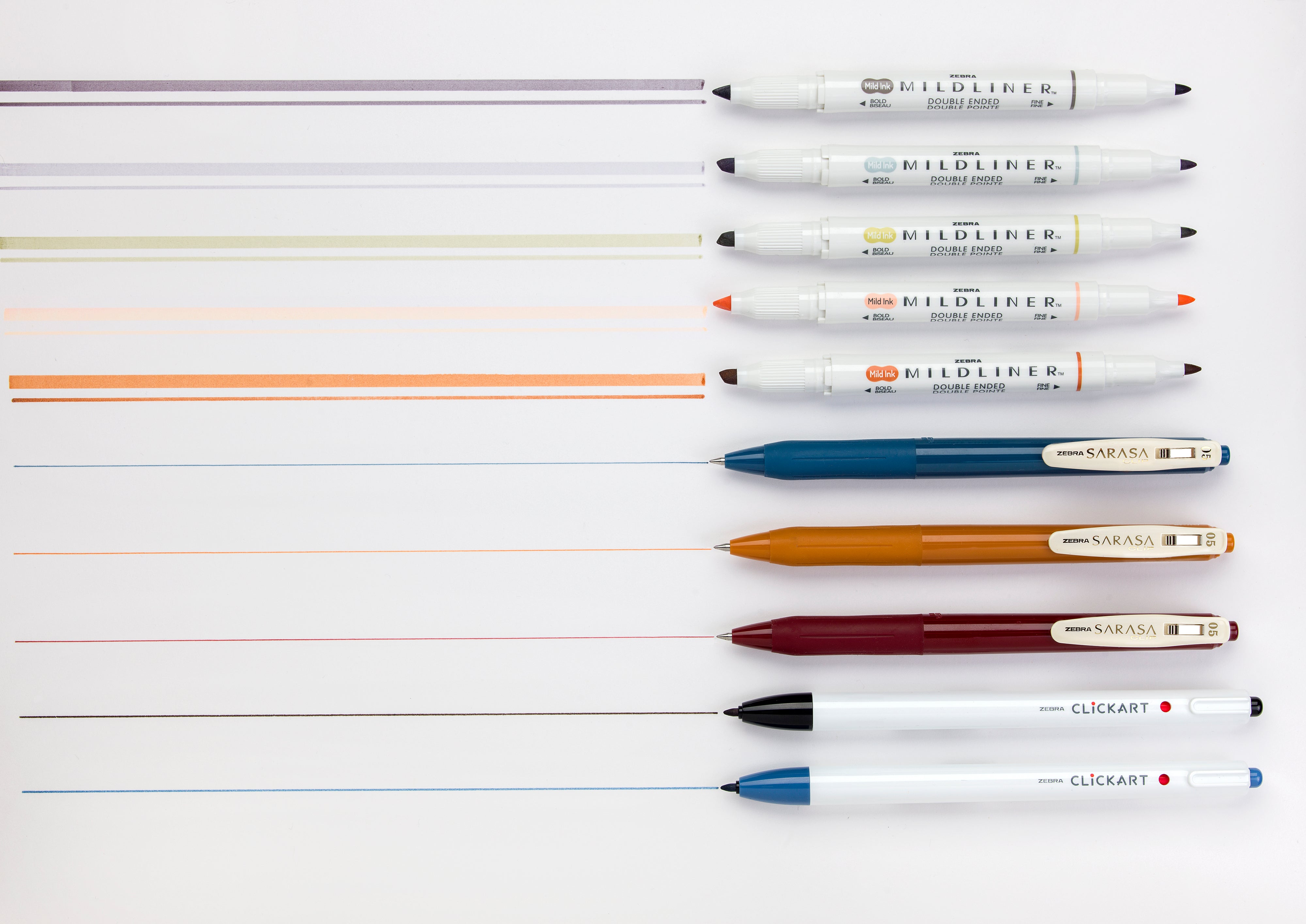 Journaling Set Vintage Asst 12pk (Tuck Box) – Zebra Pen