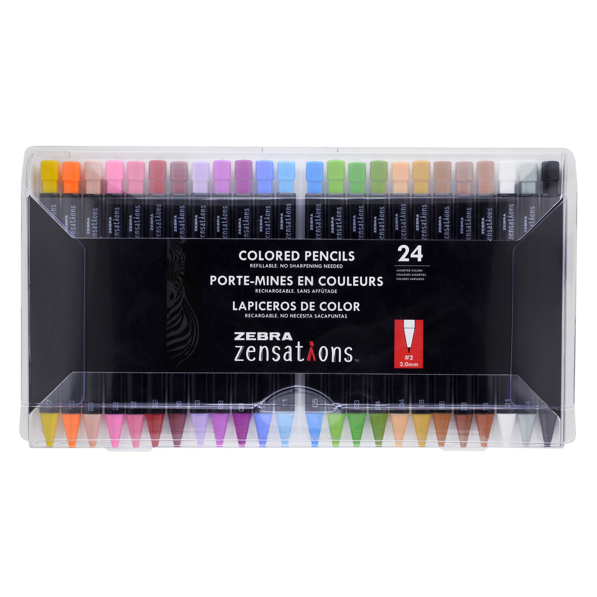 Zebra Zensations Mechanical Colored Pencil Yellow - Wet Paint Artists'  Materials and Framing