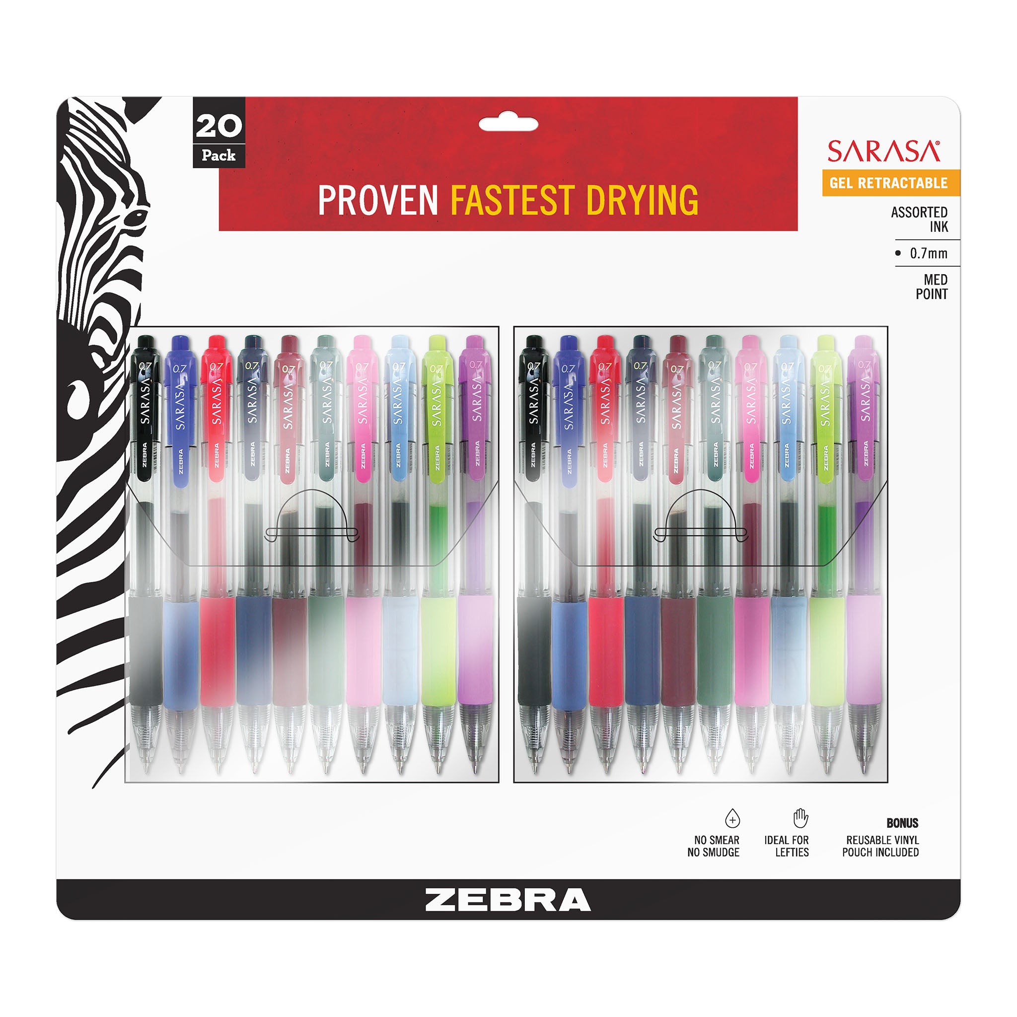 SARASA dry X20 Gel Retractable – Zebra Pen