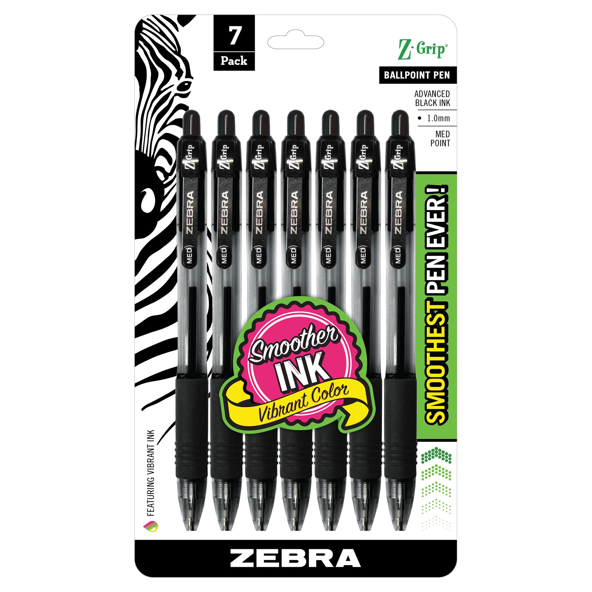 Zebra Z-Grip Smooth Rectractable | EXR78415SP | Ballpoint Pens