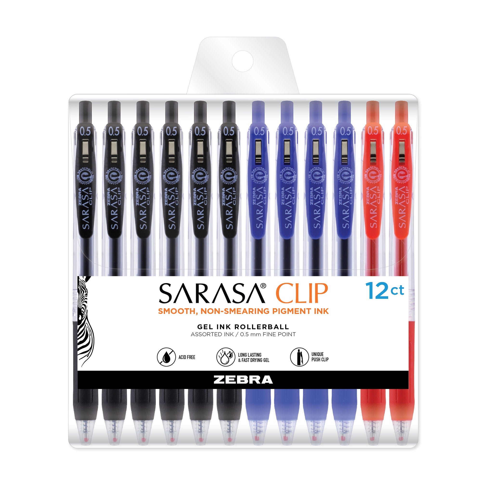 SARASA Clip Gel Retractable