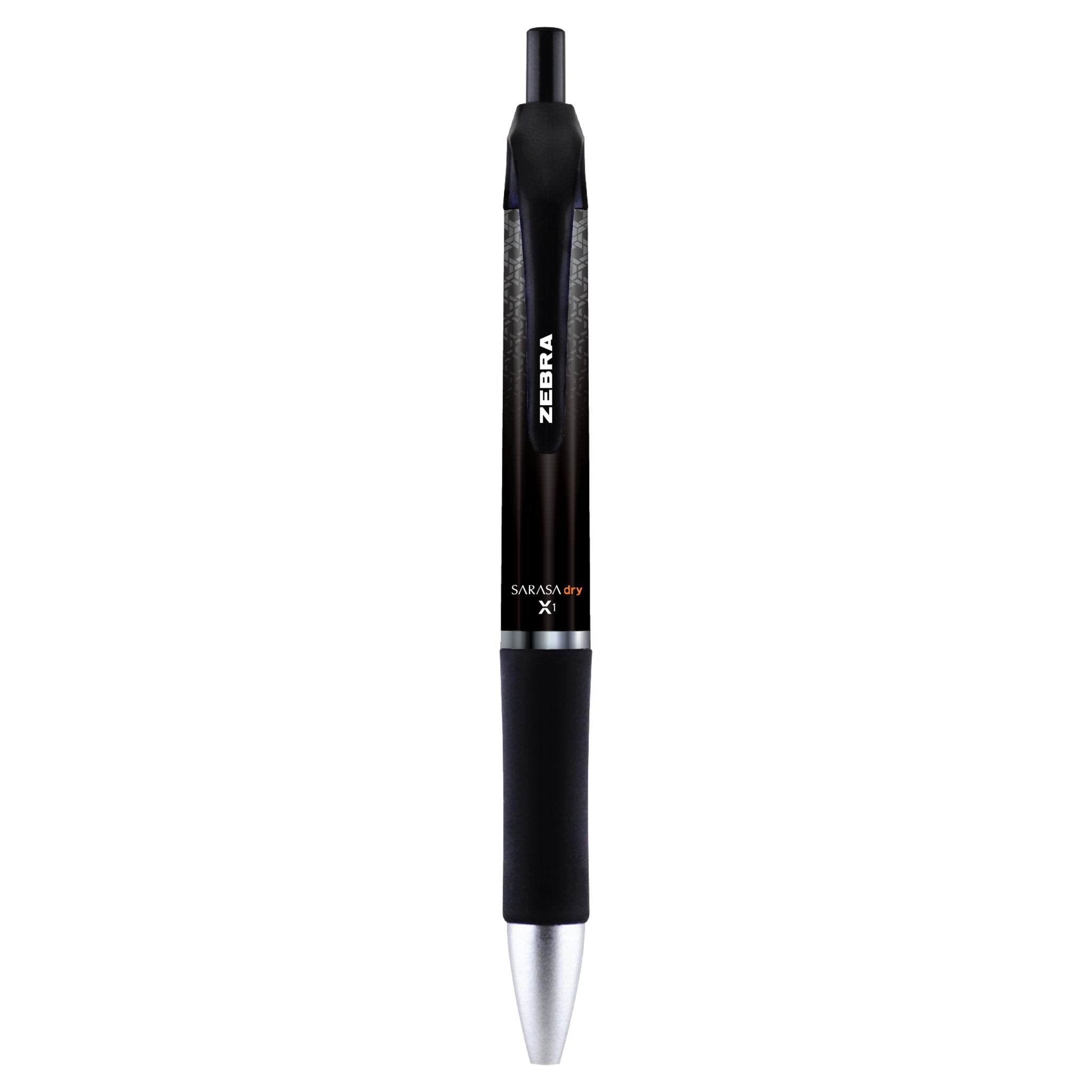 Custom Zebra Sarasa Dry X-10 Gel Pen with Rubber Grip