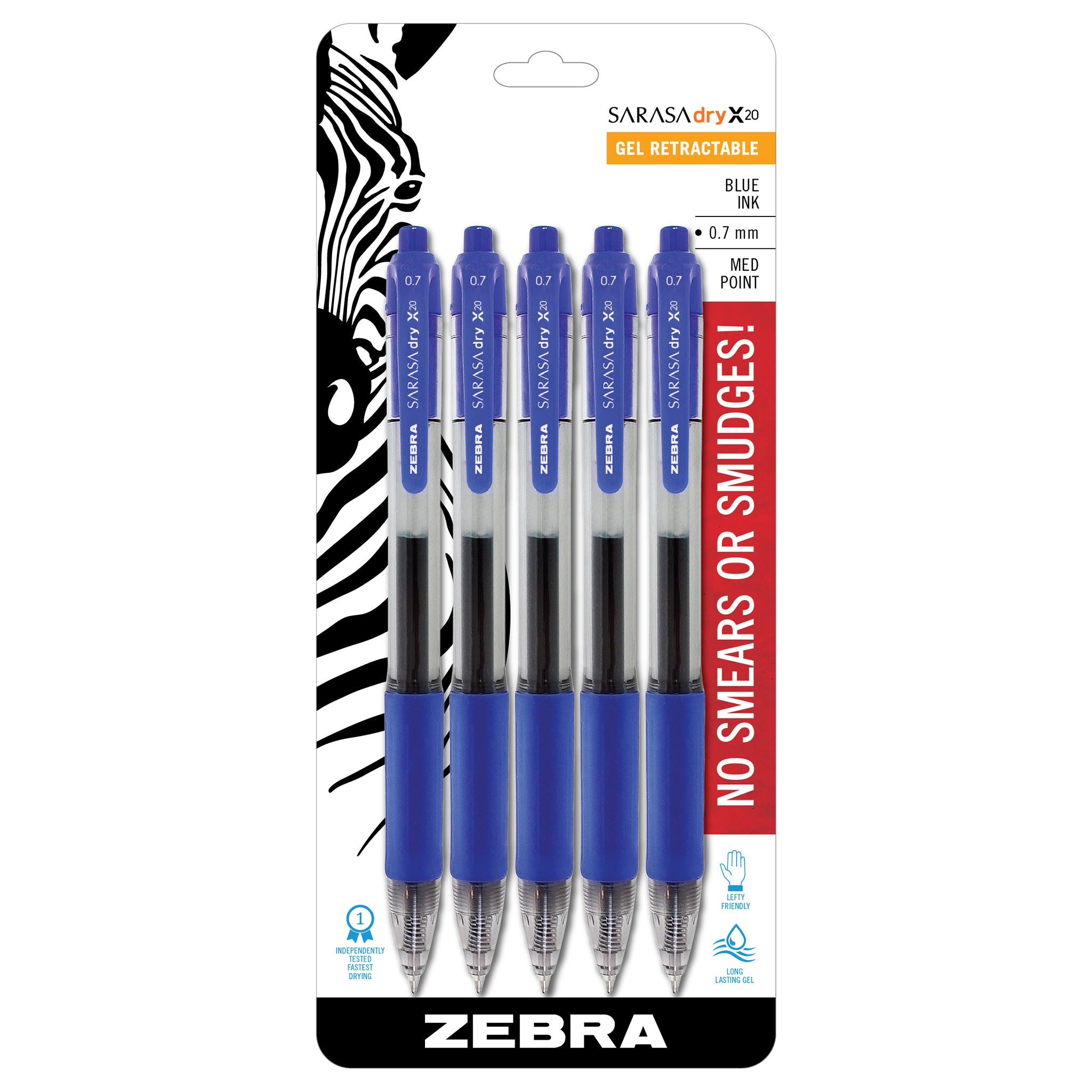 *Zebra Gel Ballpoint Pen Sarasa Clip 0.5mm 3-Color Set