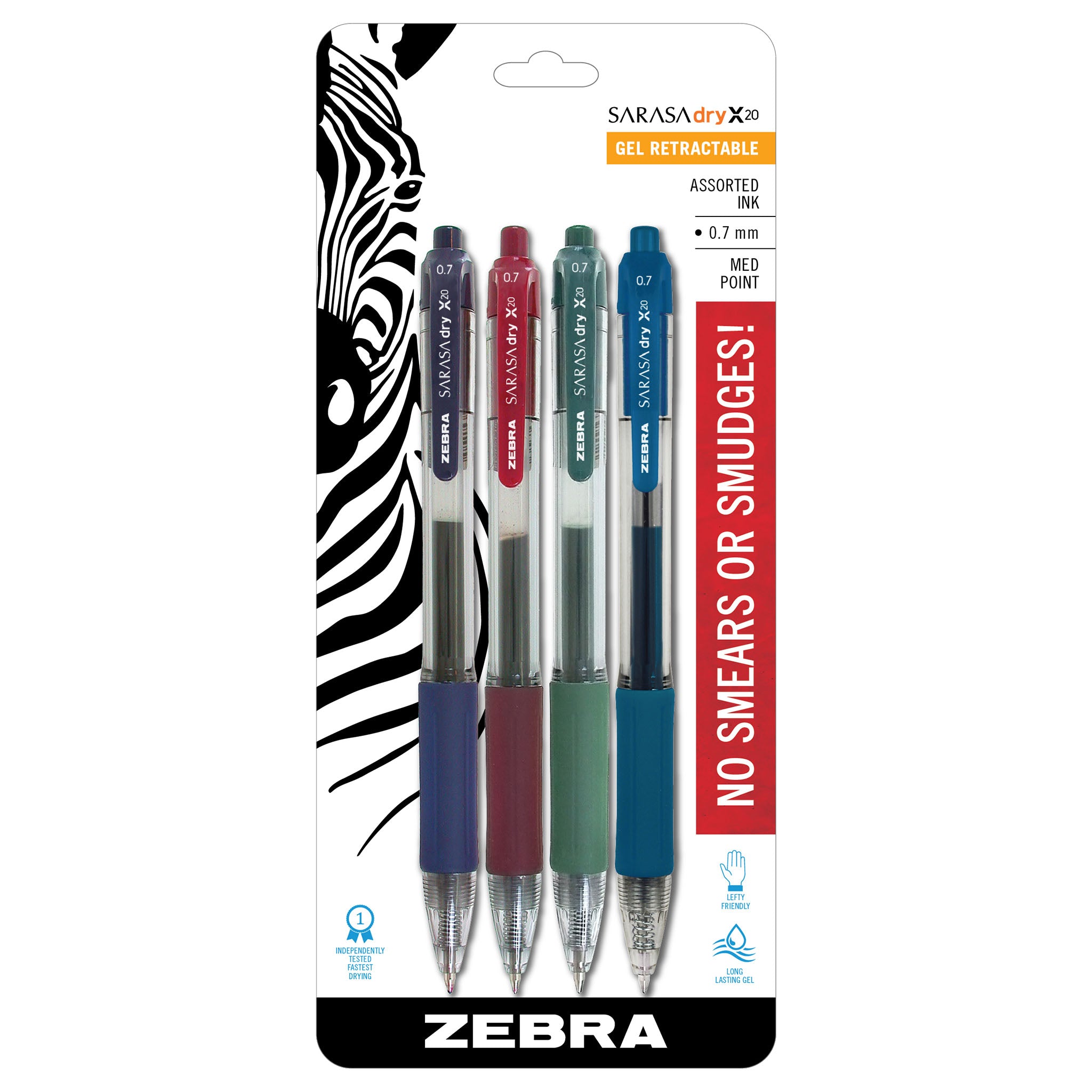 Zebra LV-Refill Gel Pen Refill - 0.7 mm - Blue - Pack of 2