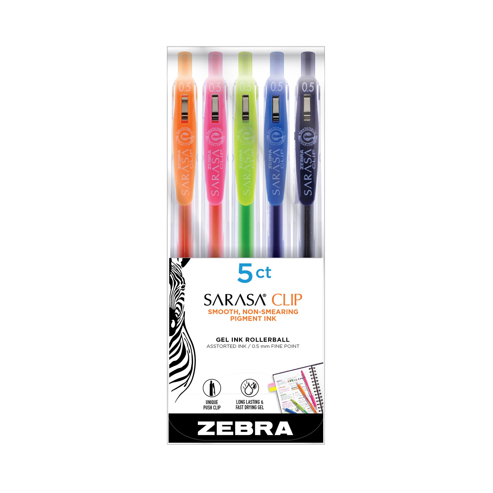 SARASA Clip Gel Retractable