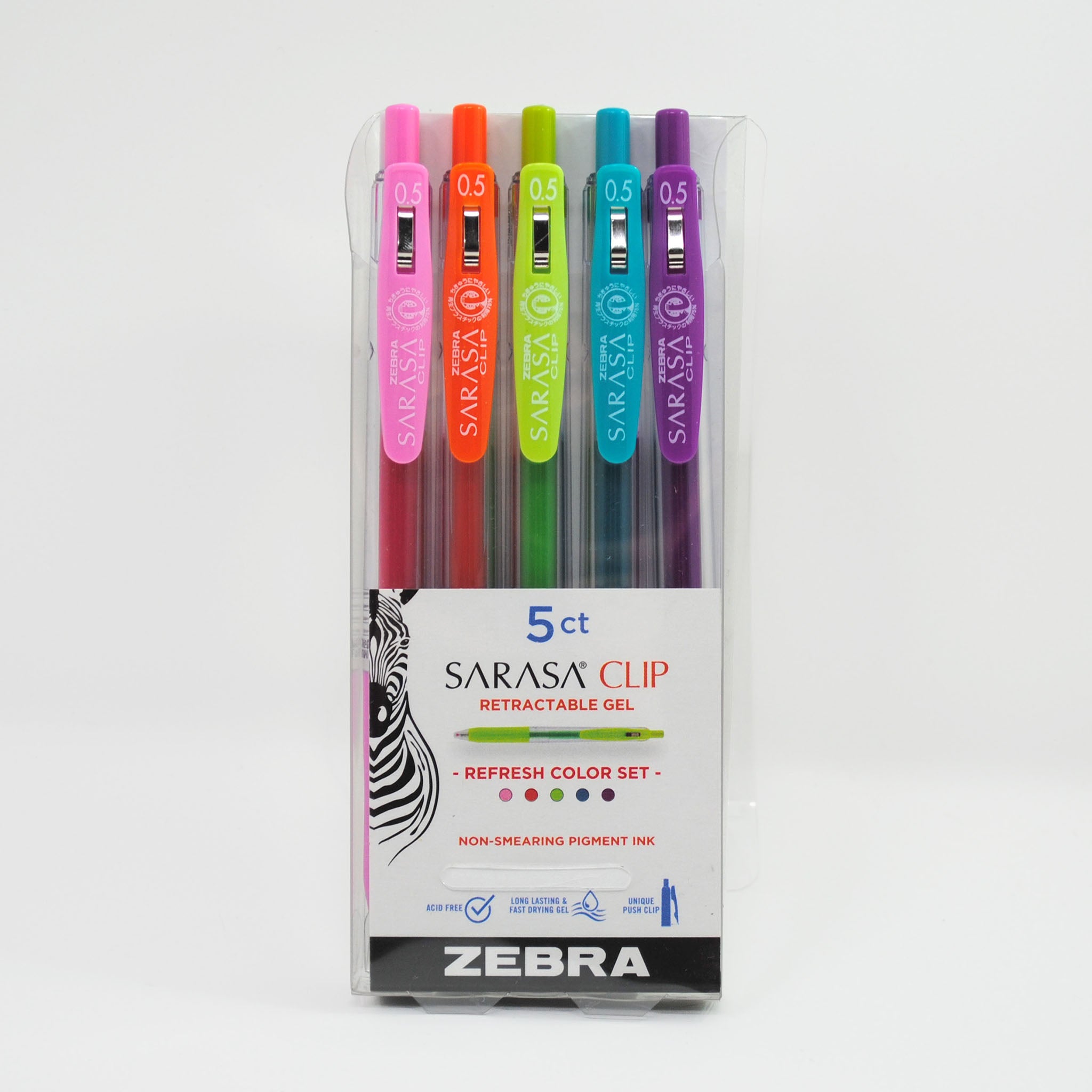 SARASA Clip Gel Retractable