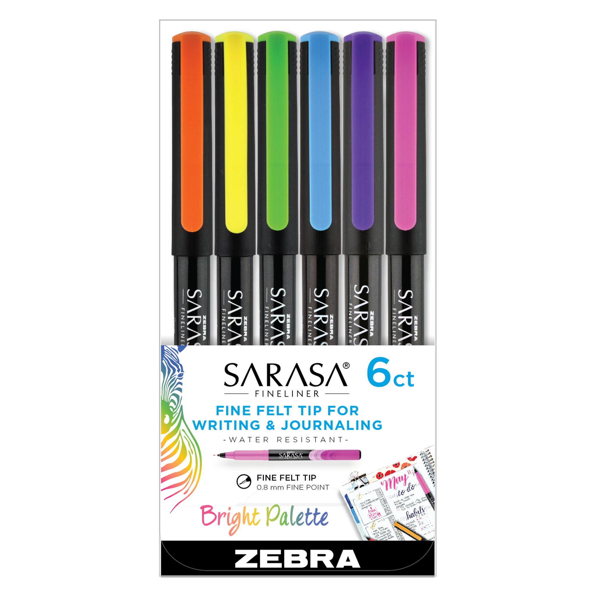 https://www.zebrapen.com/cdn/shop/products/67406_Sarasa_Fineliner_Pen_0.8mm_Bright_Assorted_6Pk.jpg?v=1643920753