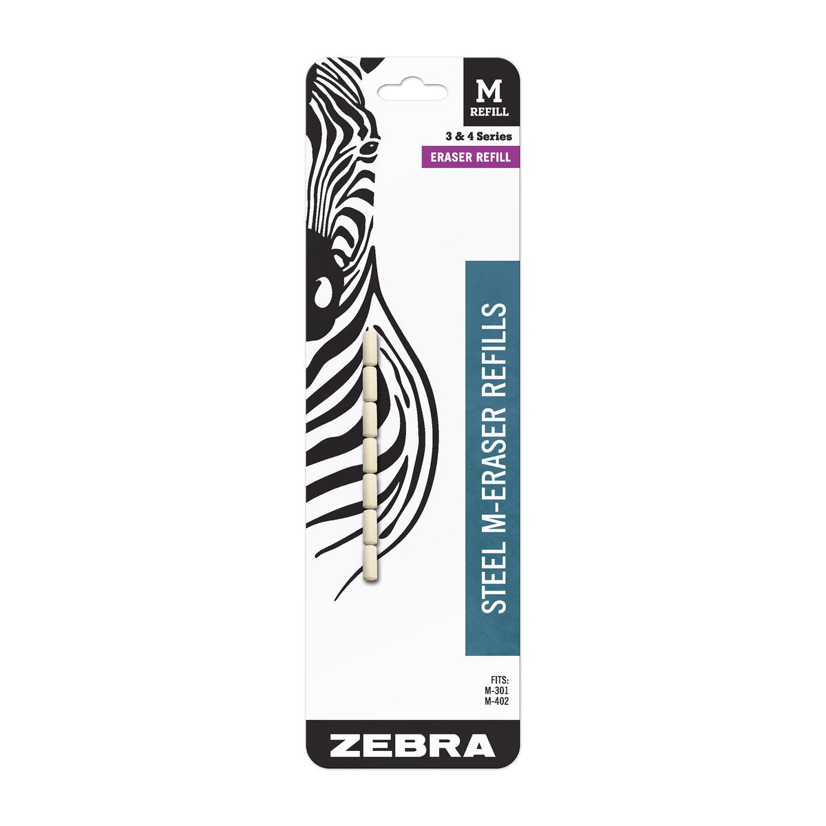 MRefill Erasers Zebra Pen