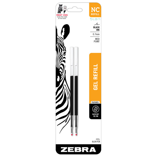 Zebra-1PK Zebra Pen Mildliner Double-Ended Assorted Highlighter Set 10pk -  Fine, Bold Marker Point - Bullet, C 