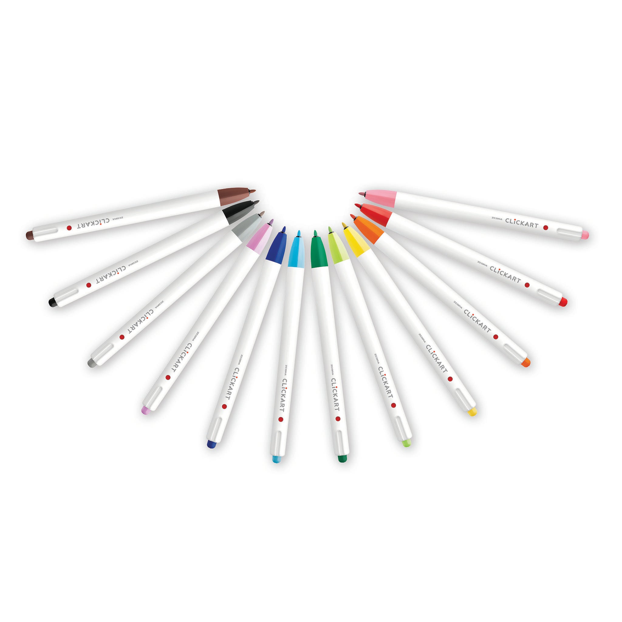 Zebra CLiCKART Retractable Marker Pen – Yoseka Stationery