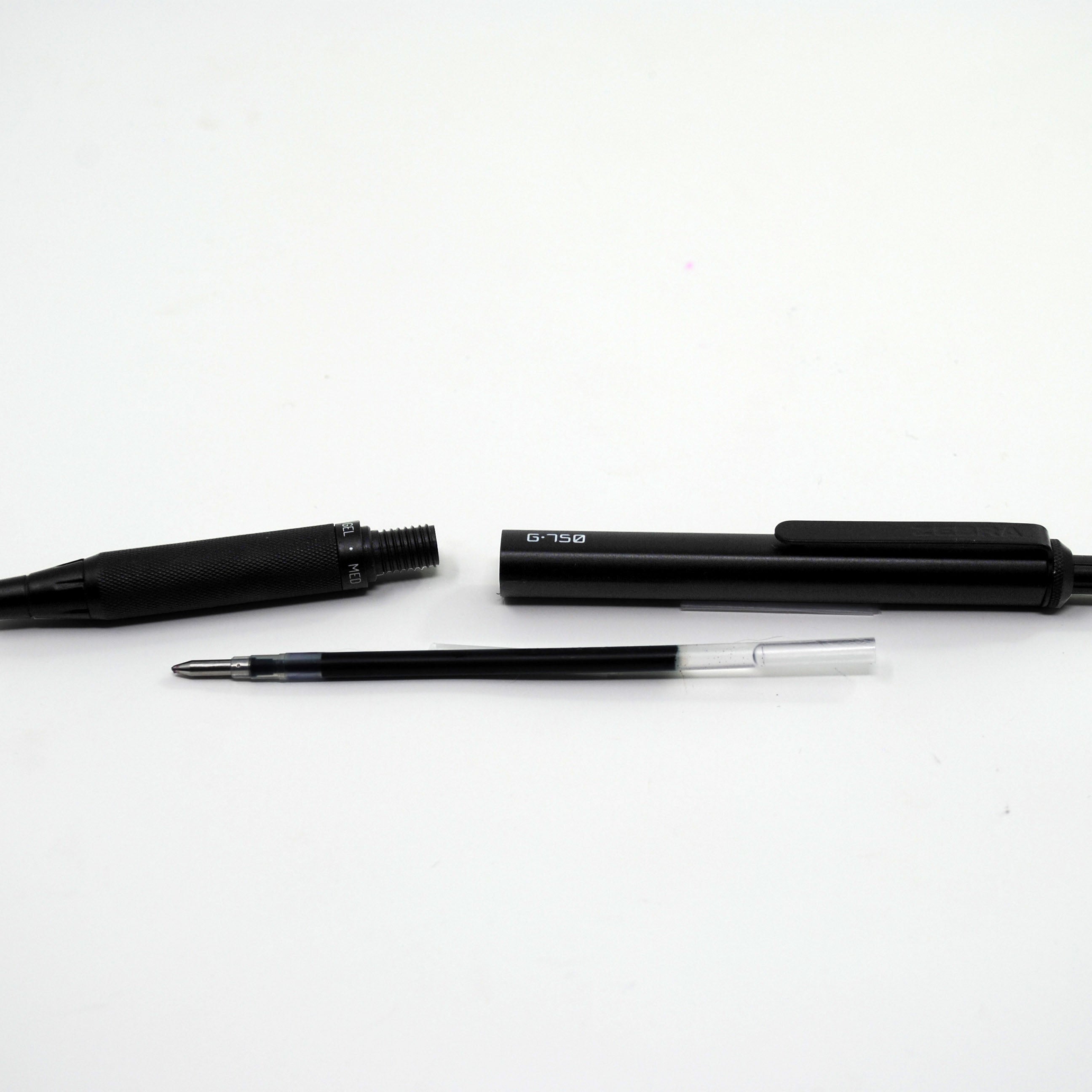 Retractable Pen Components Retractable Pen Parts With Labels 10pcs Retractable Gel Pens Set Black